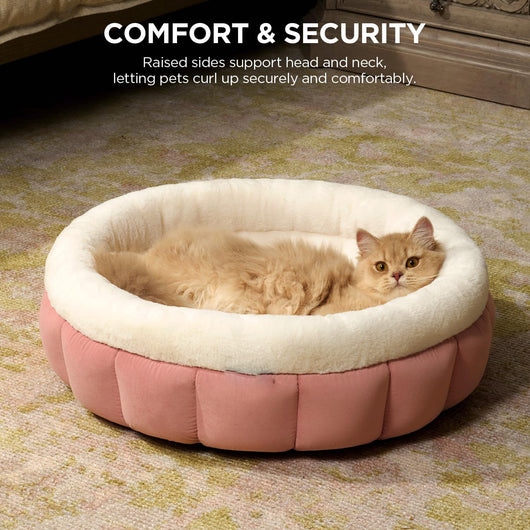 Cama Donut para Perros Pequeños y Gatos - Cómoda Cama Redonda Lavable con Base Antideslizante - Image 23
