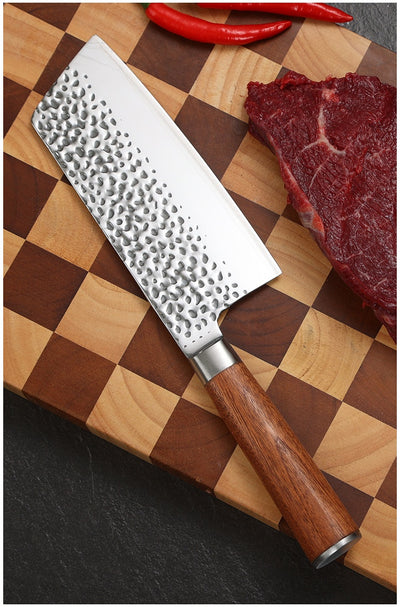 Cuchillo de Cocina Minimalista con Mango de Madera - Image 9