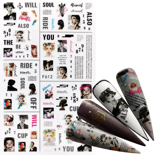 Pegatinas de Uñas 5D con Relieve Tridimensional Japonesas - Image 55