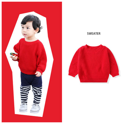Suéter Holgado de Punto para Niño Otoño Invierno - Image 3