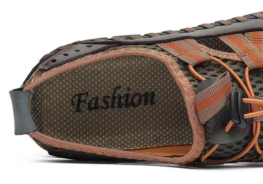 Sandalias Tejidas a Mano con Protección de Dedo - Cómodas y Seguras - Image 10