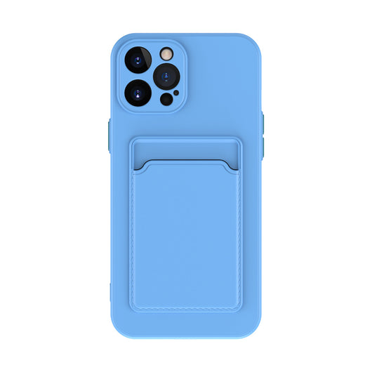 Funda de Silicona Líquida de Color Puro para Teléfono - Image 8