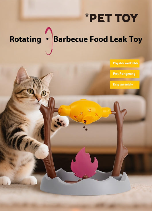 Juguete Interactivo Dispensador de Alimento Liofilizado para Gatos - Image 14