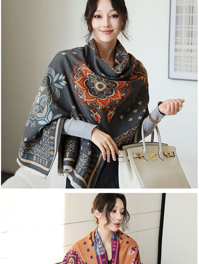 Chal Versátil de Oficina Estilo Coreano para Otoño e Invierno - Image 45