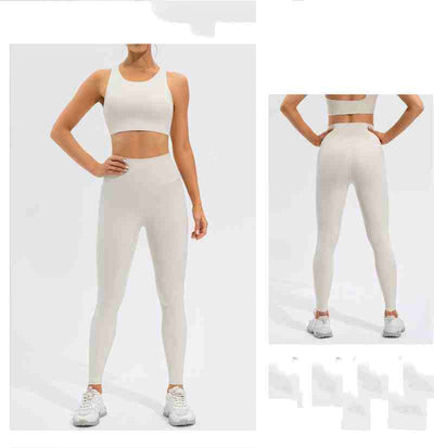 Pantalones Deportivos Cintura Alta para Yoga y Fitness - Image 8