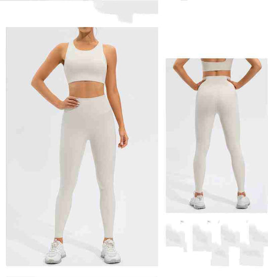 Pantalones Deportivos Cintura Alta para Yoga y Fitness - Image 8