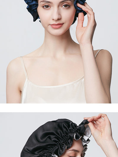 Gorro de Seda Nocturno Antifrizz - 19M Grosor Premium - Image 19