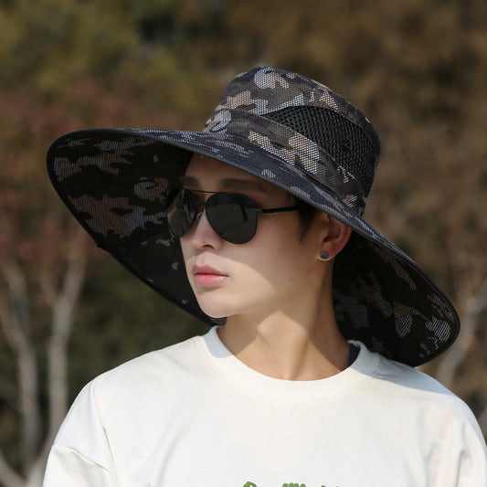 Gorra de Montaña con Protección Solar 15CM - Hombre