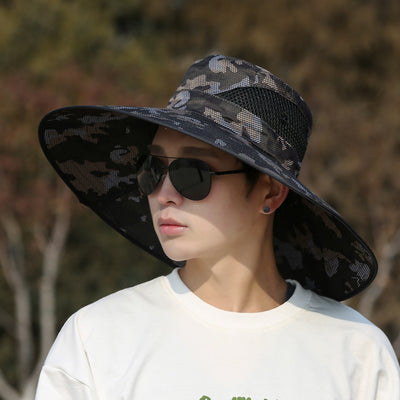 Gorra de Montaña con Protección Solar 15CM - Hombre