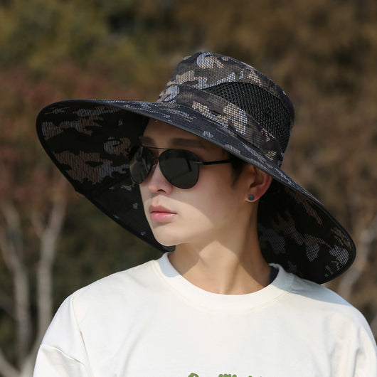 Gorra de Montaña con Protección Solar 15CM - Hombre