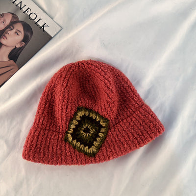 Gorro Tejido Retro para Mujer Otoño e Invierno - Image 16