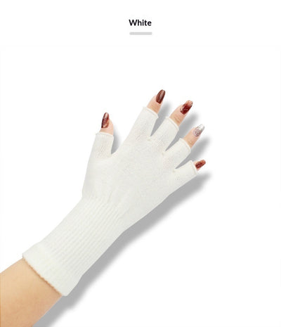 Guantes Térmicos Acrilicos Ribeteados con Dedos Abiertos - Image 17