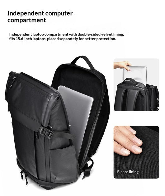 Mochila Ejecutiva Multiuso para Laptop con Diseño Urbano - Image 21