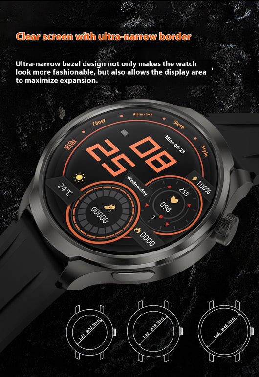 Reloj Deportivo Inteligente con Monitor de Frecuencia Cardíaca y Brújula - Image 31