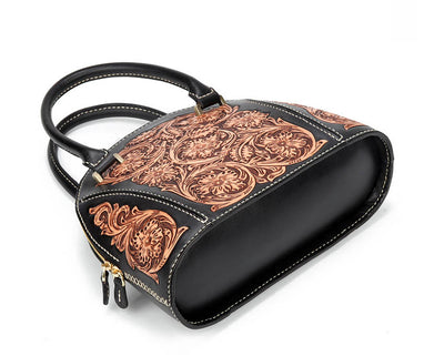 Bolso Tote Multicusos de Cuero con Punta de Concha para Mujer - Image 8