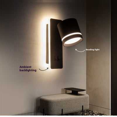 Lámpara LED de Lectura Minimalista Nórdica para Mesita de Noche - Image 2