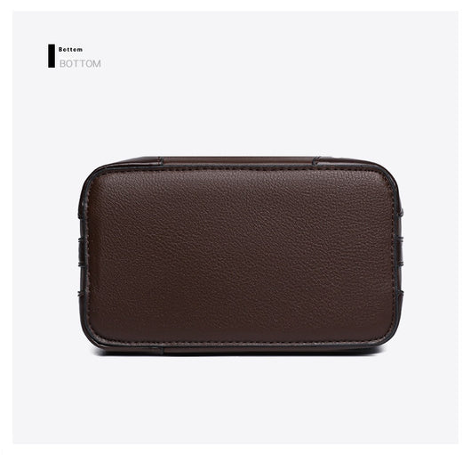 Bolso Bucket Bandolera Bicolor para Mujer - Image 21