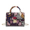 Bolso Pañuelo de Seda con Estampado Serpiente Multicolor