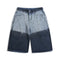 Jeans Cropped Desteñido Tie-dye Degradado Estilo Vintage