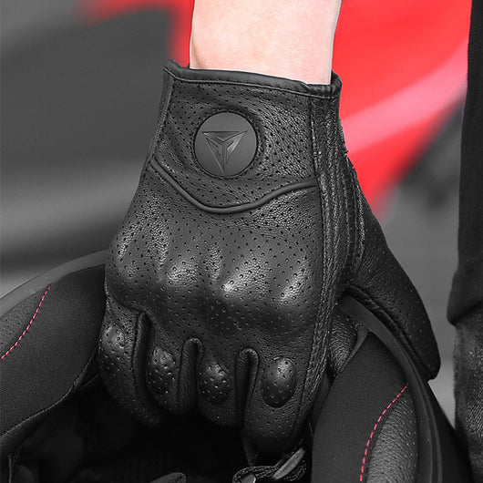 Guantes de Ciclismo en Cuero y Carbono para Hombre y Mujer - Image 5
