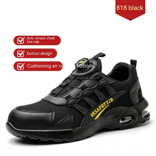 Zapatos de Seguridad Respirable Antiimpacto y Antipunción para Hombre - Image 2