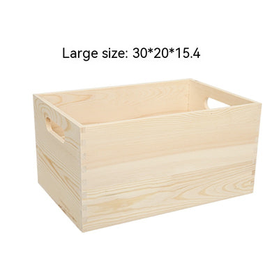 Caja de Almacenamiento Retro de Madera - Organizador Rectangular para Cosméticos - Image 6