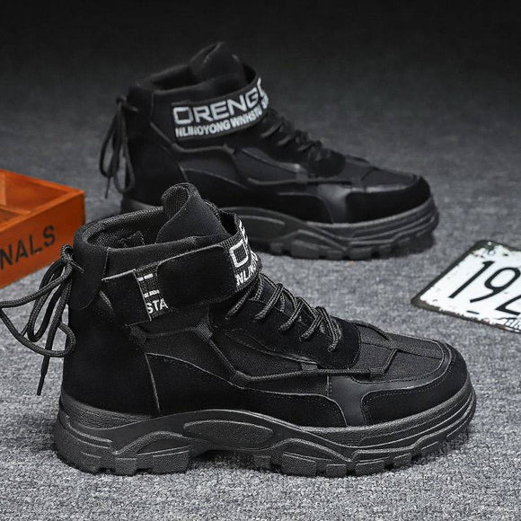 Bota Casual Estilo Británico para Hombre - Versátil y Resistente