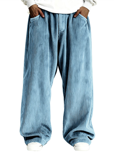 Pantalones de Buzo Corduroy Casual para Hombre con Bolsillos - Image 23