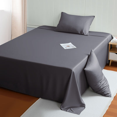 Sábana Fresca de Fibra de Bambú - Colores Lisos para Verano - Image 6