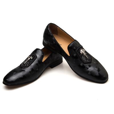 Zapatos de Cuero Puntiagudos con Altura para Hombre - Slip-on Versátil - Image 5