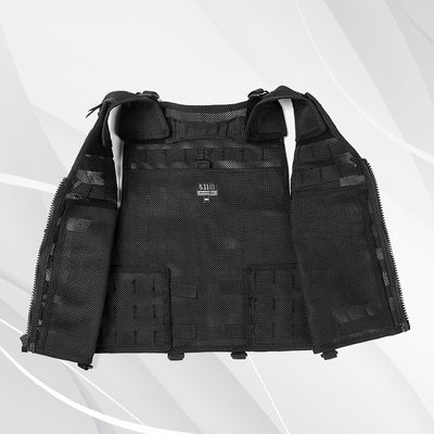 Chaleco Táctico Protector Negro para Actividades al Aire Libre - Image 3