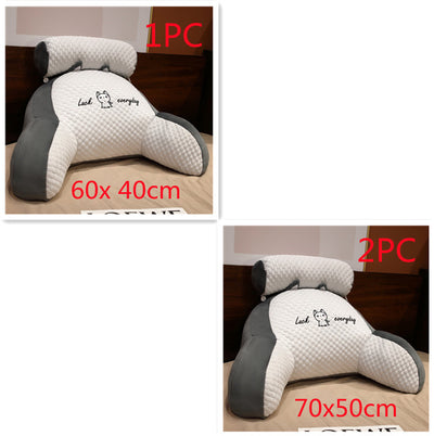 Cojín de Apoyo Lumbar Triangular - Almohada de Lectura y Respaldo para Sofá, Cama y Oficina - Image 45