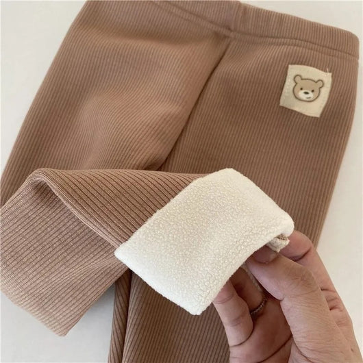 Leggings Deportivos para Niña con Forro Polar - Cómodos y Versátiles - Image 2