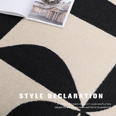 Alfombra de Lana Retro para Sala - Diseño Minimalista y Acogedor - Image 5