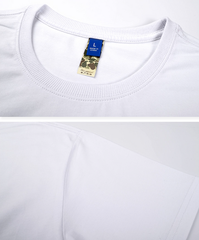 Camiseta Oversized Suelta para Hombre - Estilo Europeo y Americano - Image 9