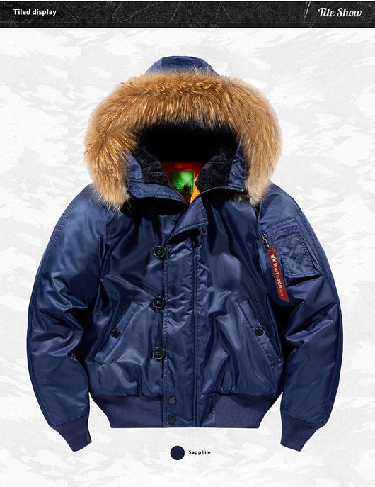 Abrigo Bomber con Cuello de Piel Desmontable - Talla Grande - Image 12