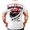 Men's Big Print Brothers Slim Fit Stretch Cotton Sports T-Shirt