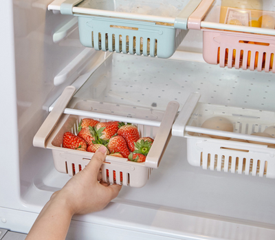 Cesta Organizadora de Refrigerador Extensible Multiuso para Cocina - Image 48