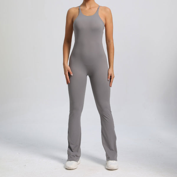 Jumpsuit Deportivo de Alta Intensidad con Tirantes Ajustables para Yoga