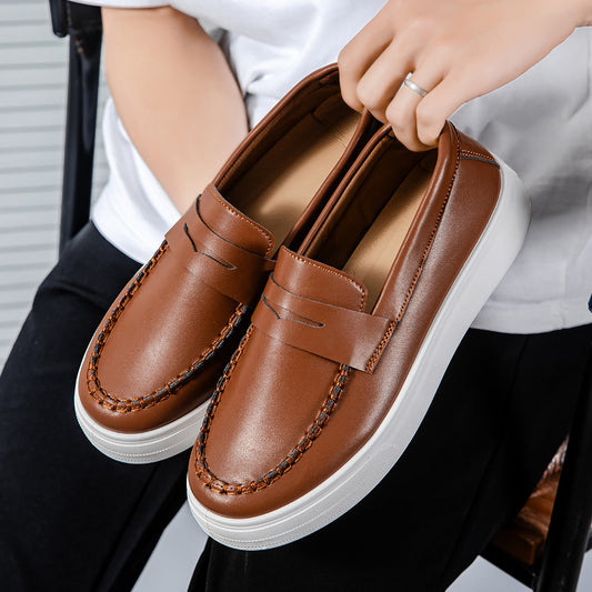 Zapatos Casuales Británicos Estilo Verano Transpirables Gommino - Image 2