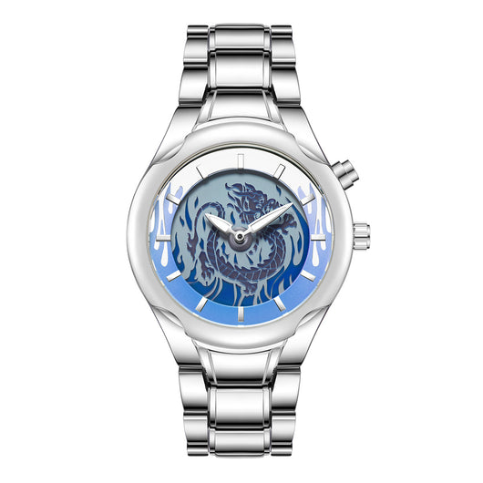 Reloj Hombre Dragón Retro Dual Pantalla Premium Resistente al Agua - Image 8