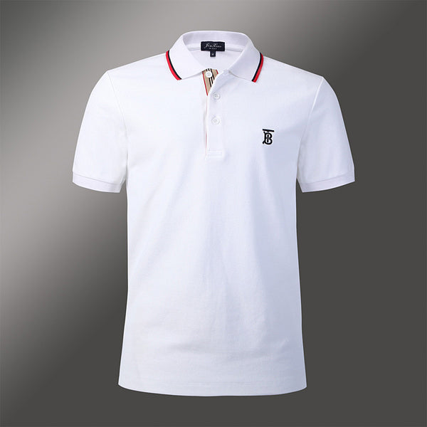 Polo Manga Corta Cuadros con Solapa para Hombre