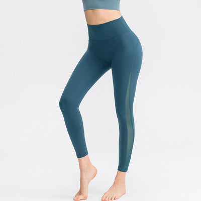 Leggings Yoga Tela Brocado Doble Cara Efecto Desnudo sin Marcas Visibles - Image 7