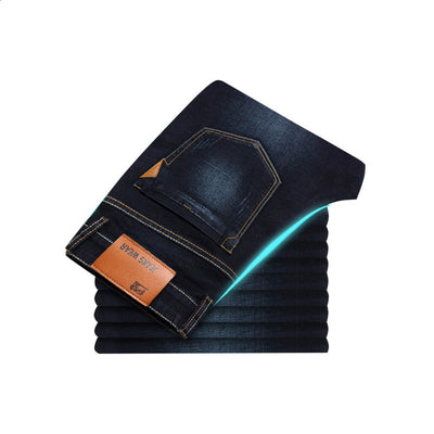 Pantalones Vaqueros Elásticos Rectos para Hombre - Image 8