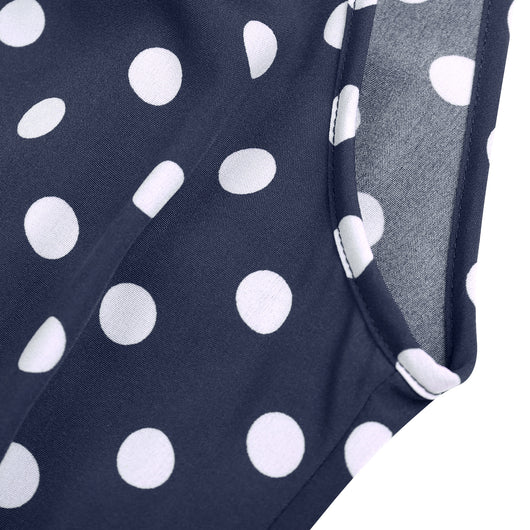 Vestido Elegante de Chifón con Lunares para Mujer - Image 35
