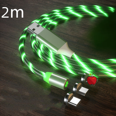 Cable de Carga Magnético Rápido con LED - USB Tipo-C, Micro USB y Lightning - Image 28