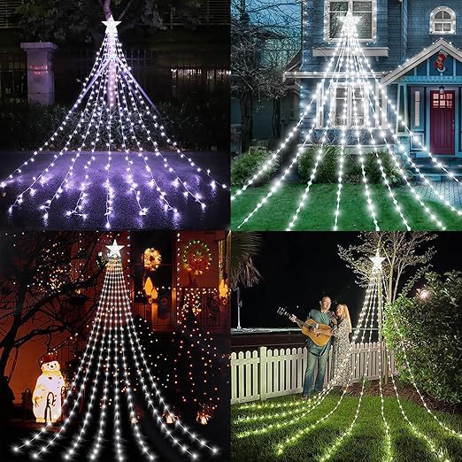 Luces LED Navideñas para Exterior - Decoración Impermeable - Image 8