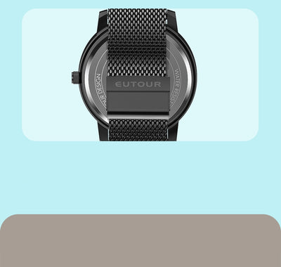 Reloj Deportivo de Acero Azul con Movimiento de Cuarzo - Image 11