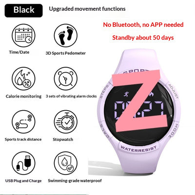 Pulsera Deportiva Inteligente con Pantalla Táctil - Monitor de Frecuencia Cardíaca y Podómetro - Image 6