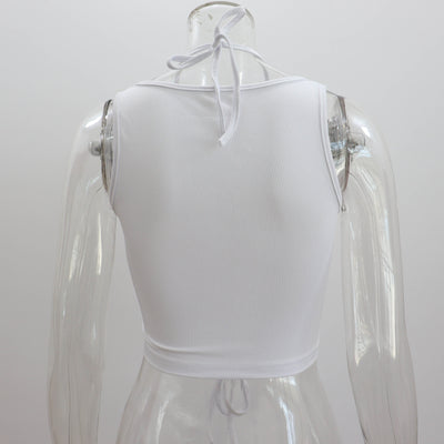Blusa Sin Mangas con Amarre al Cuello - Image 17